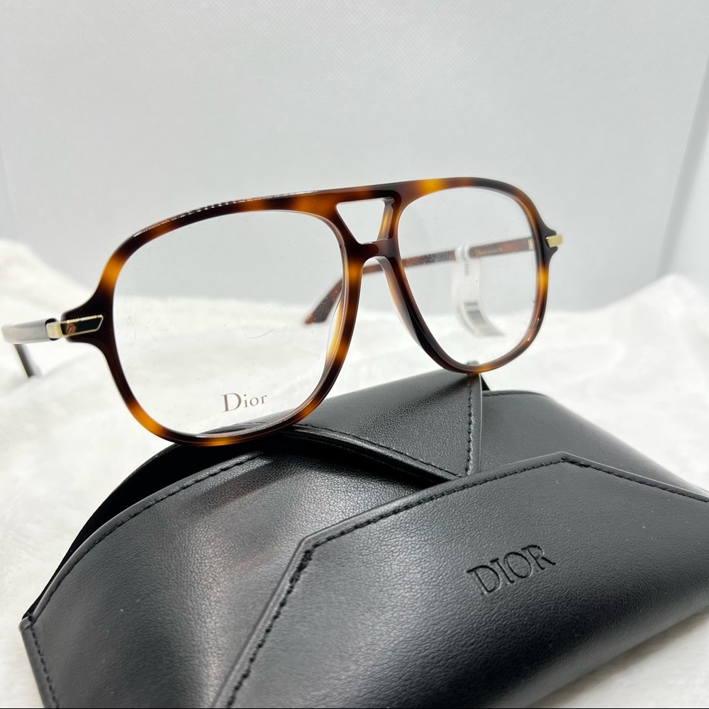 Dior Glasses New Authentic Unisex Square Optical Frame